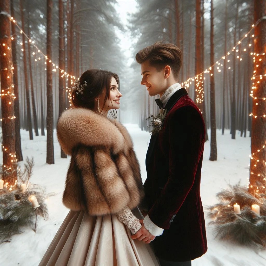 une ambiance unique hivernale pour un mariage chaleureux et intimiste.